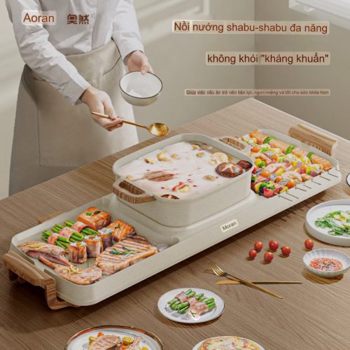 Bếp Lẩu đa năng 2in1 - Image 9
