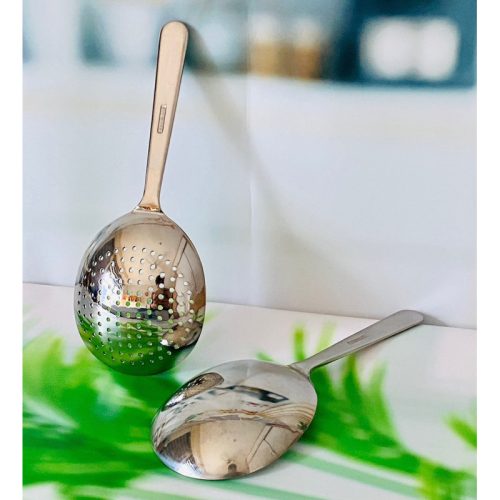 Muôi múc canh inox,Muỗng lỗ inox304 - Image 4