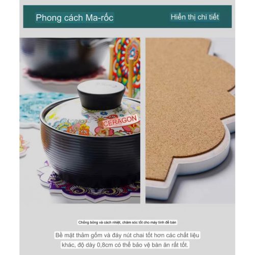 Lót nồi gốm sứ size 20CM - Image 6