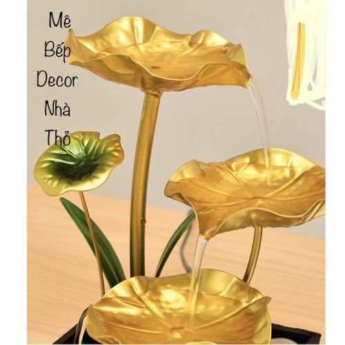 Thác nước lá sen để bàn trà - Image 4