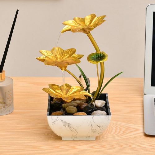 Thác nước lá sen để bàn trà - Image 2