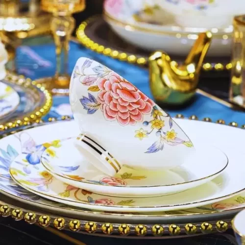 💥BỘ BÁT SỨ XƯƠNG HOẠ TIẾT HOA MẪU ĐƠN |Set bát mẫu mới 2024,set bát gia đình 10 người,quà tặng tân gia.