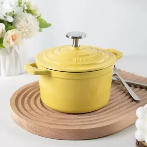 Nồi gang tráng men 1L