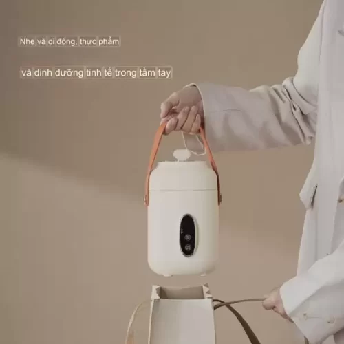 Nồi hầm điện bảo quản sức khỏe di động, cốc hầm hâm nóng bằng điện, nồi cháo mini văn phòng nhỏ, cốc cháo SUNCHANCE