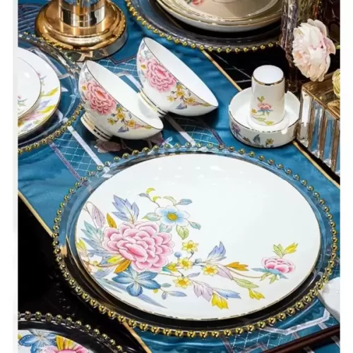 💥BỘ BÁT SỨ XƯƠNG HOẠ TIẾT HOA MẪU ĐƠN |Set bát mẫu mới 2024,set bát gia đình 10 người,quà tặng tân gia.