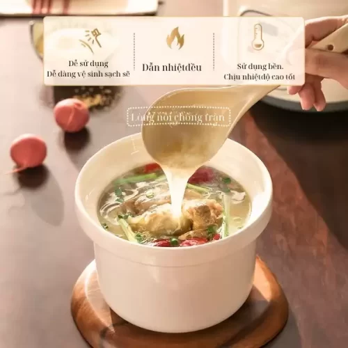 NỒI NẤU CHẬM GỐM SỨ OMG
